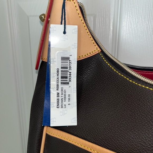 Dooney & Bourke Brown and Tan Bag - Picture 4 of 5